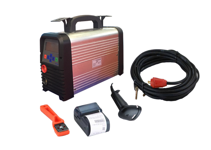electrofusion welding machine for plastic pipes