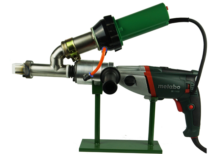 Hand welding extruders